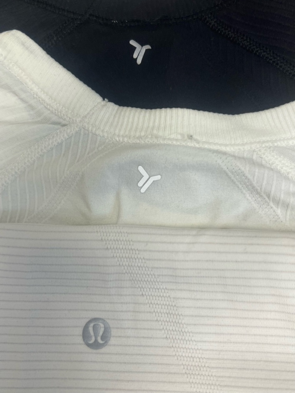 Lululemon + Basic Athletic 3 Pack BUNDLE Short Sleeve Running Shirts Sz M/L - Picture 2 of 10